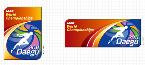 daegu2010emblem 2011年世界田径锦标赛会徽发布