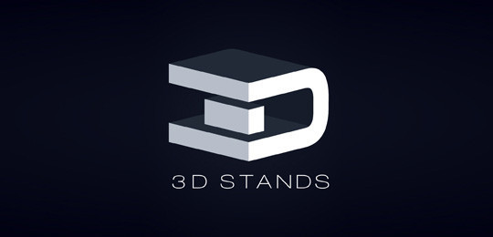 46个独具创意的3D效果标志设计