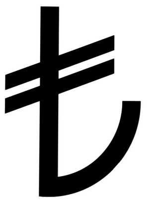 Turkey Lira Symbol 1 土耳其公布本国货币符号 